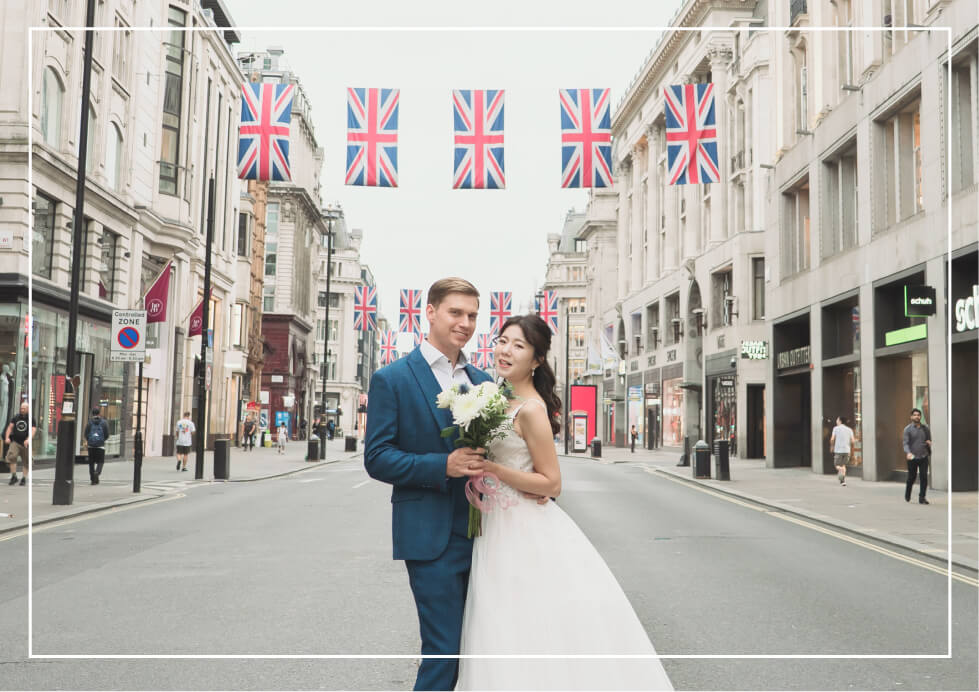 ロンドンウェディングフォト プラン一覧