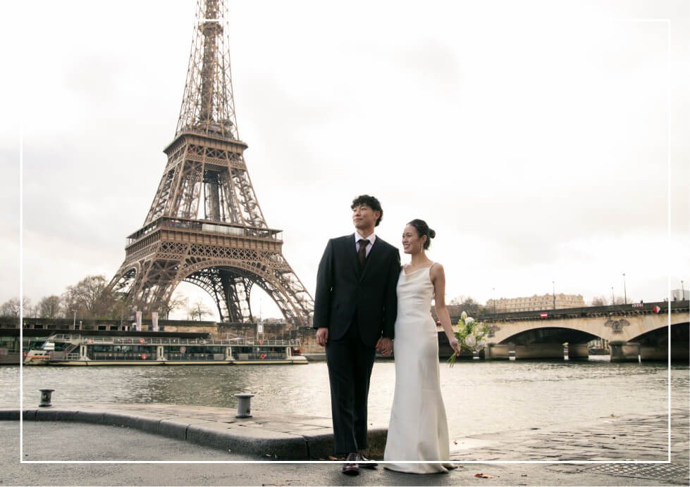 パリ　ウェディングフォト